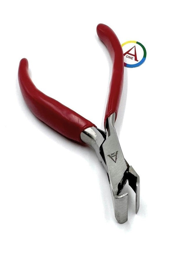 أون مجموعة كماشة مجوهرات Aone مكونة من 5 قطع - نصف دائرية، مسطحة الأنف، دائرية الأنف، قاطعة جانبية، وقاطعة طرف علوي. متعددة الاستخدامات لصنع المجوهرات، ولف الأسلاك، وتطريز المجوهرات بالخرز، وصناعة النماذج، والأعمال اليدوية. - Image 5